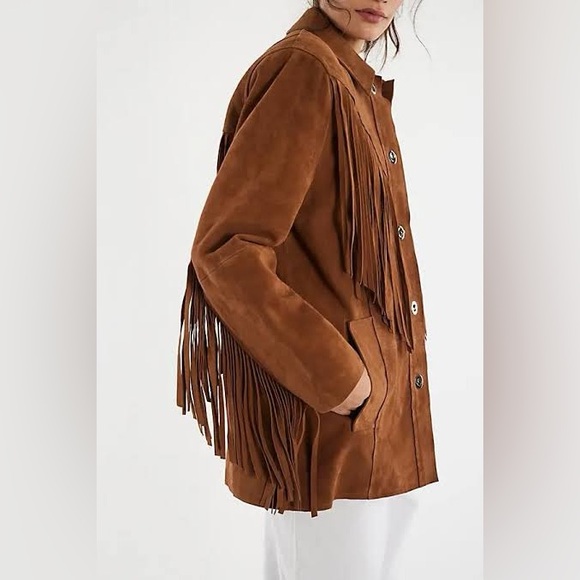 Stand studio estee fringe suede jacket - Picture 11 of 11